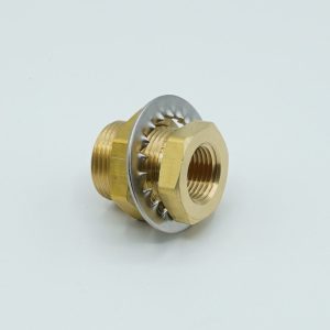 Bulkhead Adapter, 1/2" NPT, 1-1/2" Length